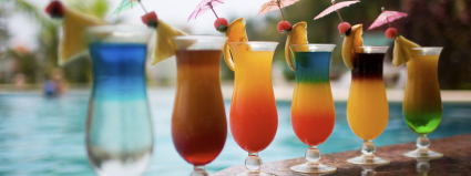 cocktail feest tropisch